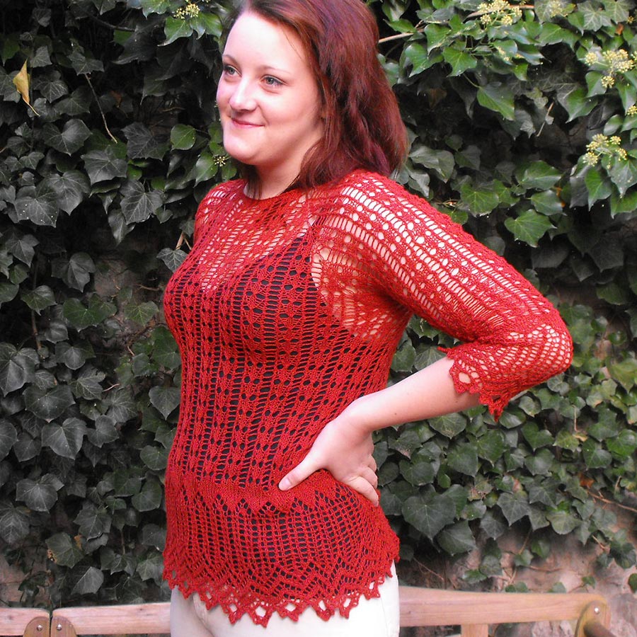 Pullover *FloweryLines*