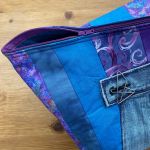 Patchwork bag with denim elements - Wrangler